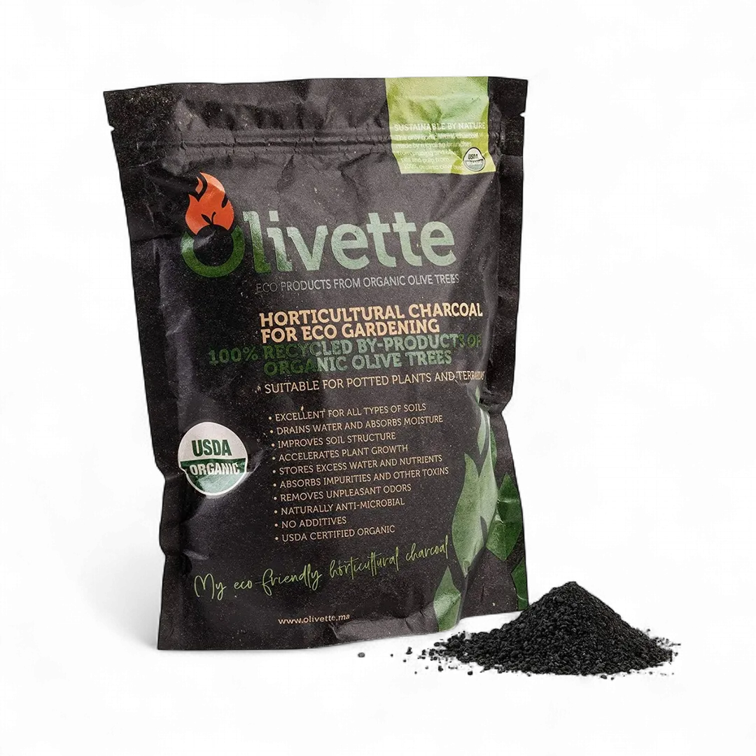 Olivette Horticultural Activated Charcoal for Plants | 1/4 bag