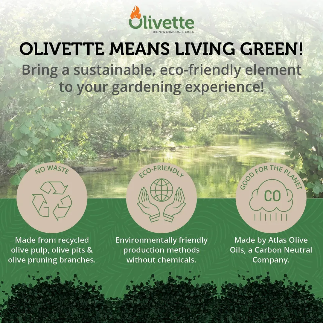 Olivette Horticultural Activated Charcoal for Plants | 1/4 bag