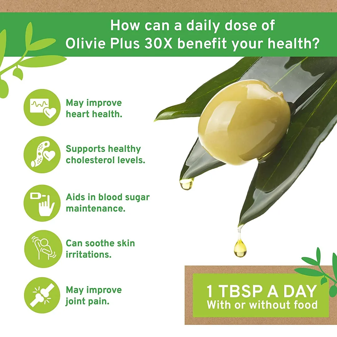 Olivie Plus 30x Organic EVOO 250ml Bottle | High Polyphenol