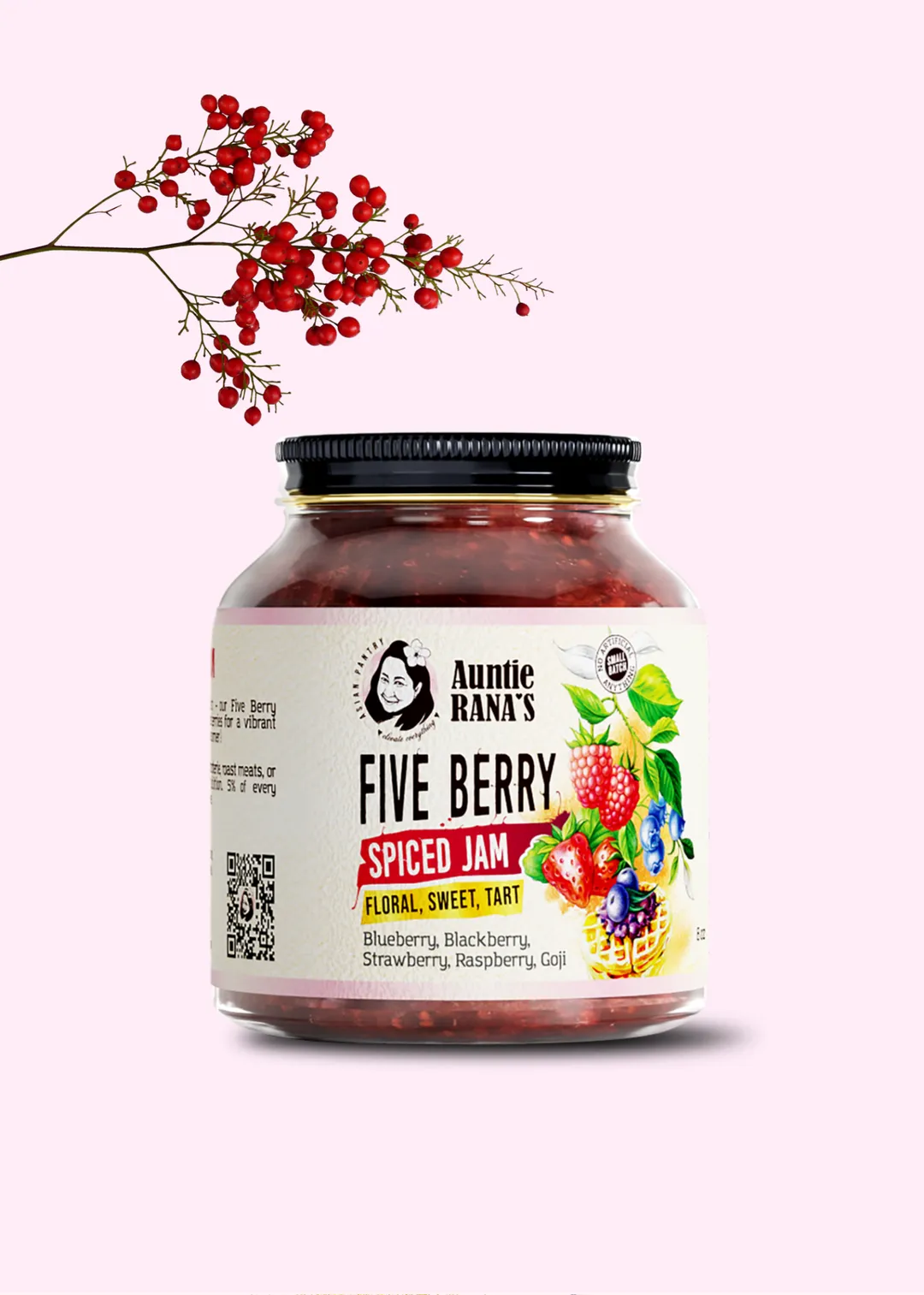 Five Berry Spiced Jam