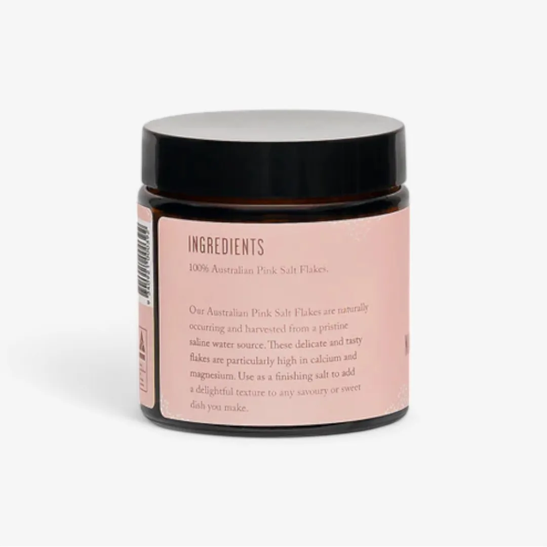Natural Pink Sea Salt Flakes