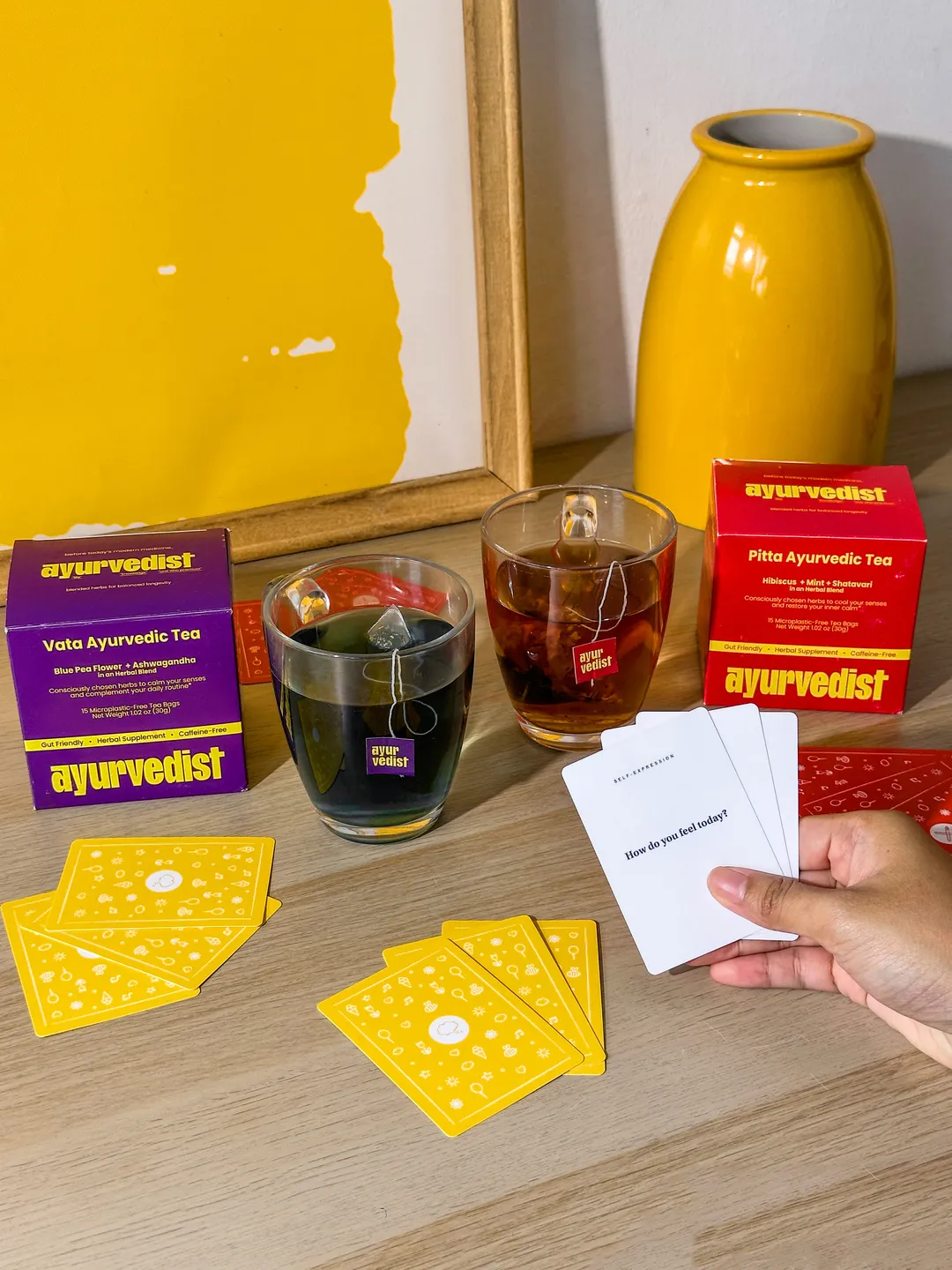 Calm & Clarity Longevity Tea Duo | Be Present + Be Composed
