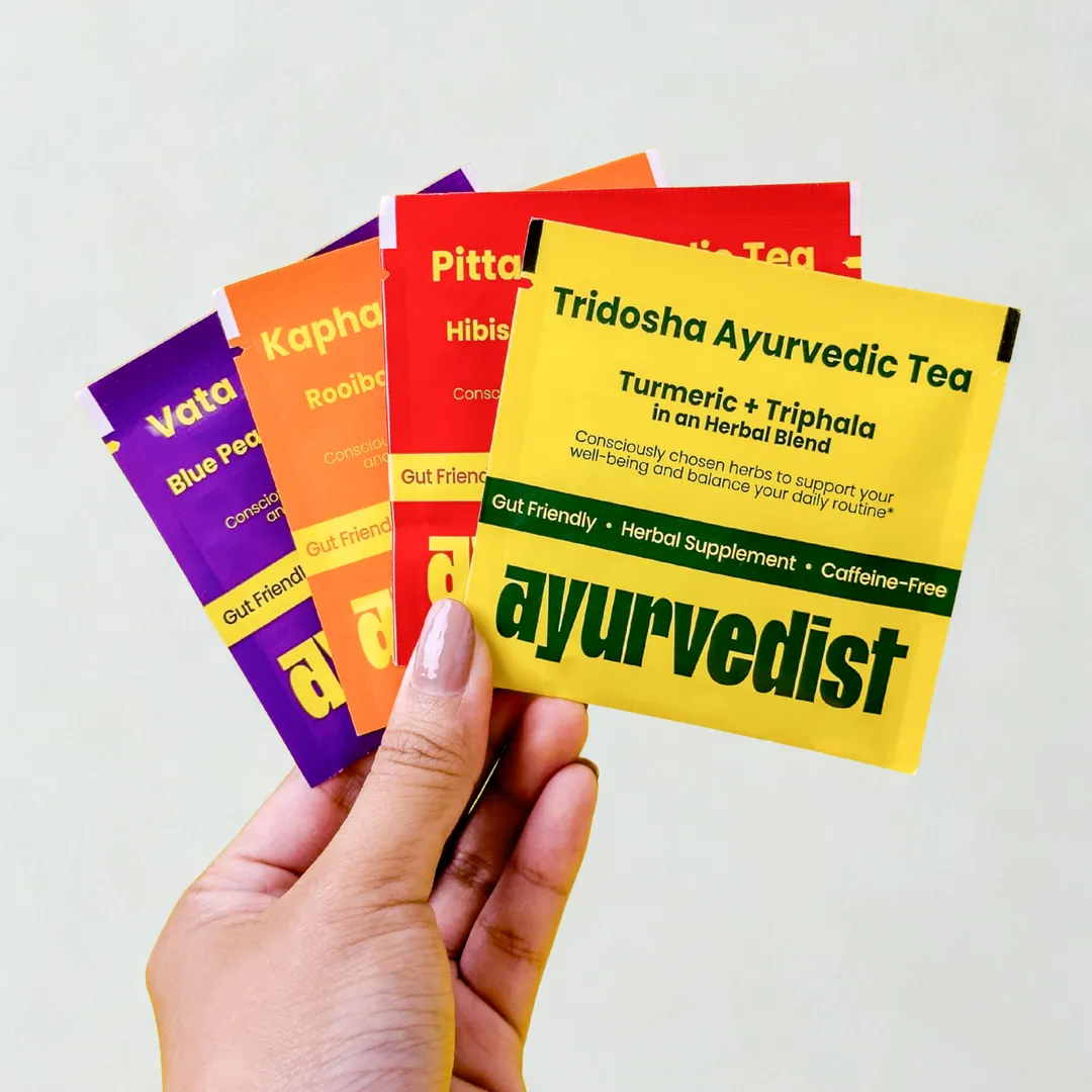 Ayurvedist Organic Longevity Tea Sampler | All 4 Blends