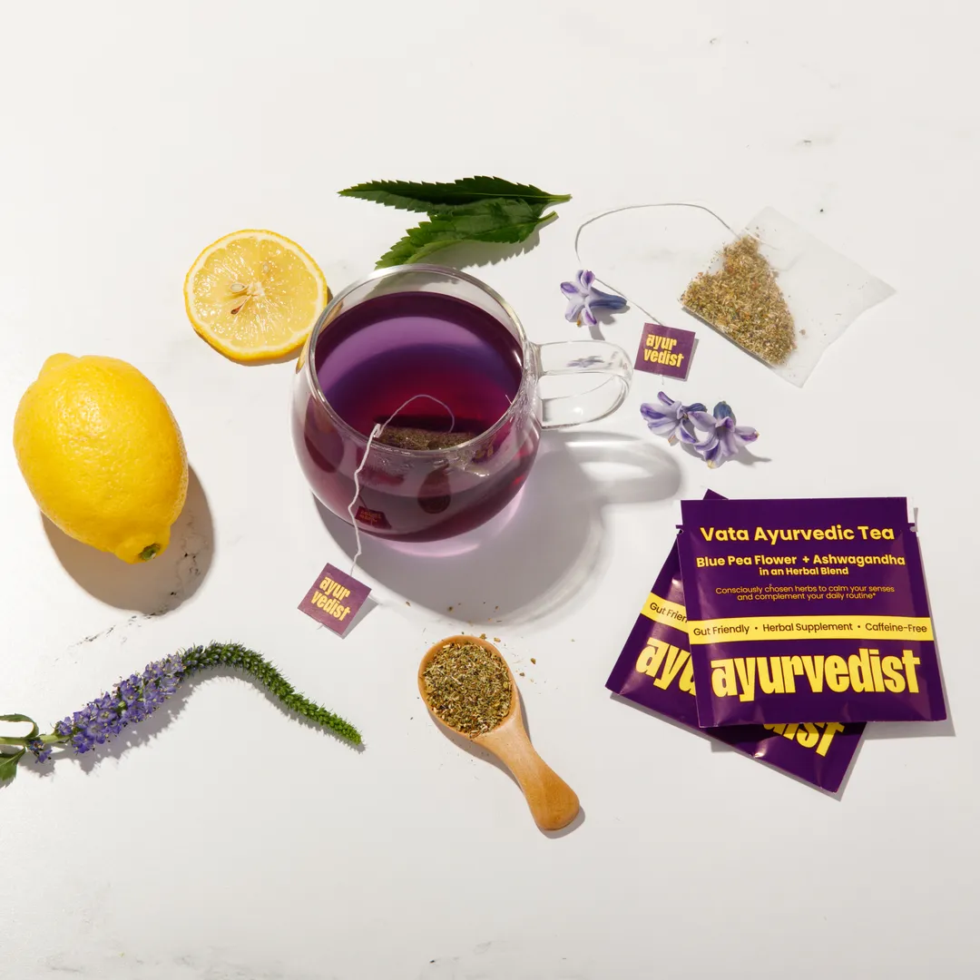 Be Present - Organic Vata Longevity Tea | Calm & Clear Focus