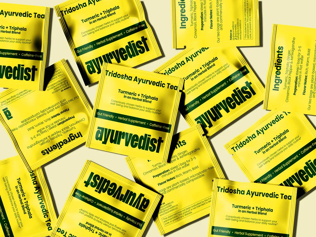 [Bulk Sachets] Tridosha Longevity | Organic Tea | Gut-Reboot