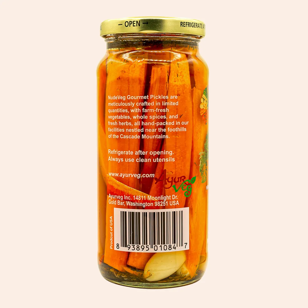 Handcrafted Spicy Dill Carrots