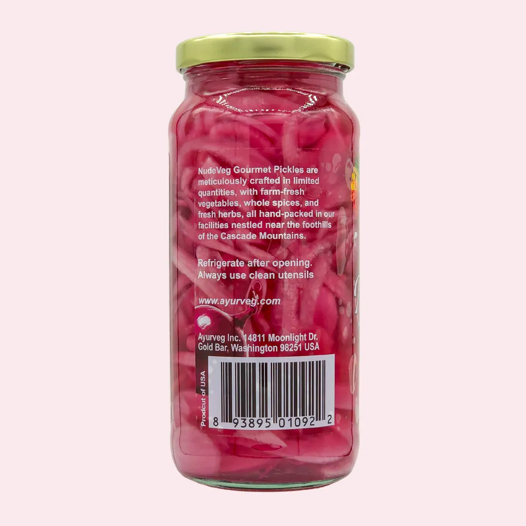 Handcrafted Spicy Pickled Red Onions