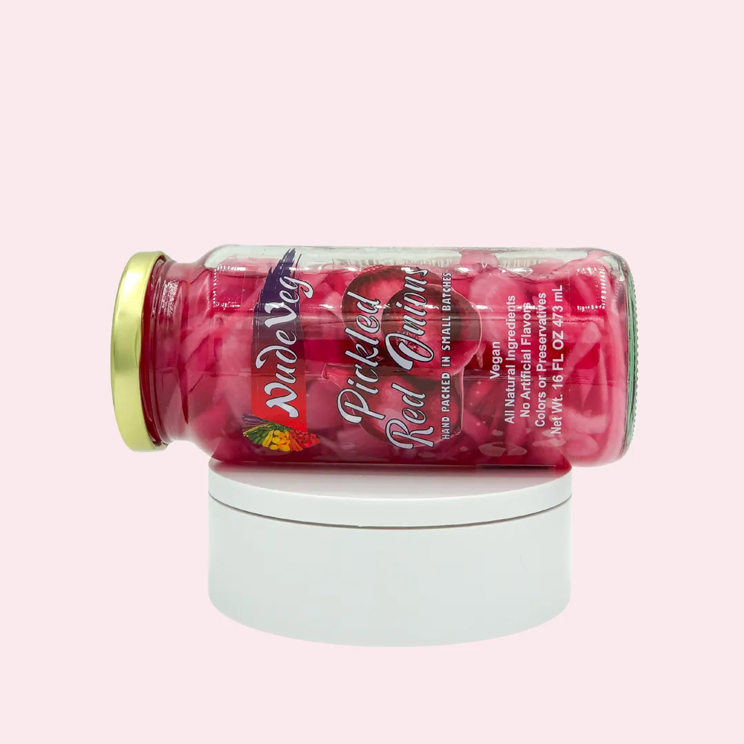 Handcrafted Spicy Pickled Red Onions
