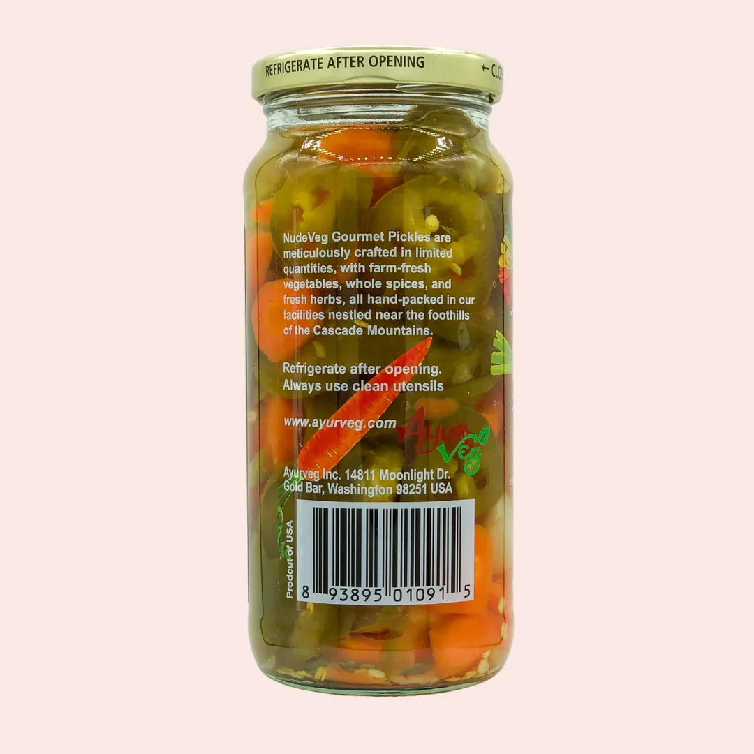 Handcrafted Taqueria Style Jalapenos & Carrots