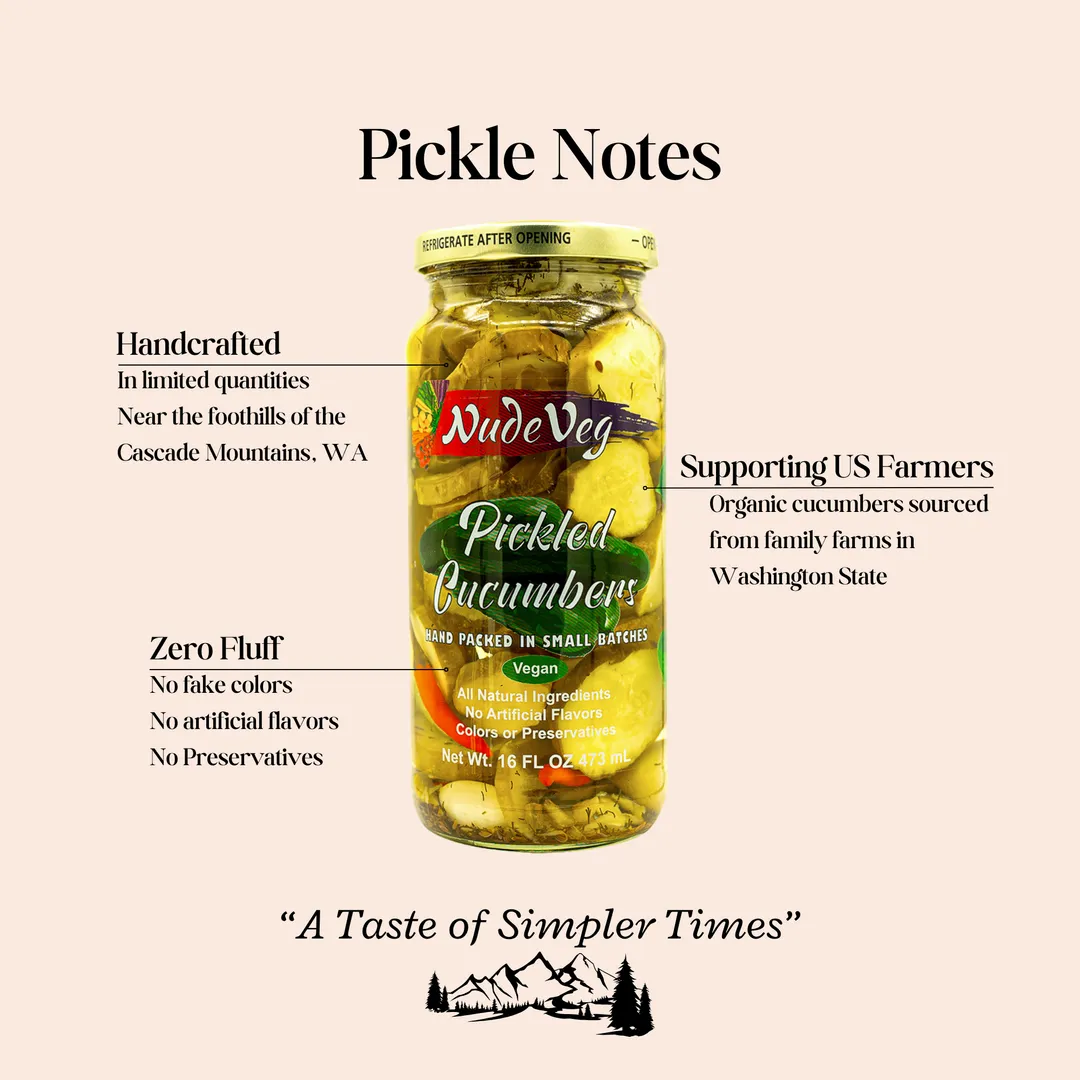 Handcrafted Spicy Dill Pickles