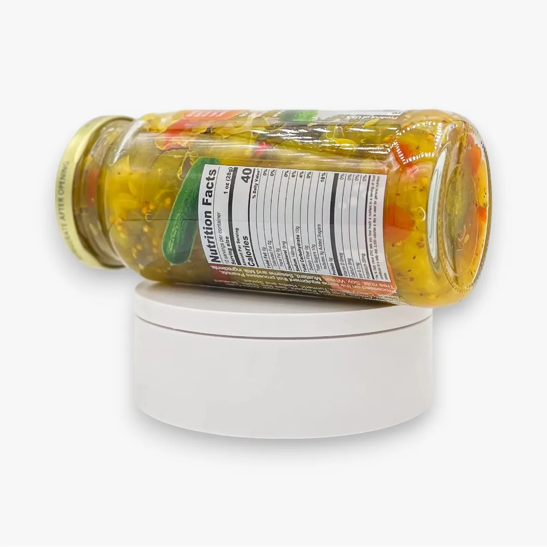 Handcrafted Bread and Butter (Sweet Pickles)