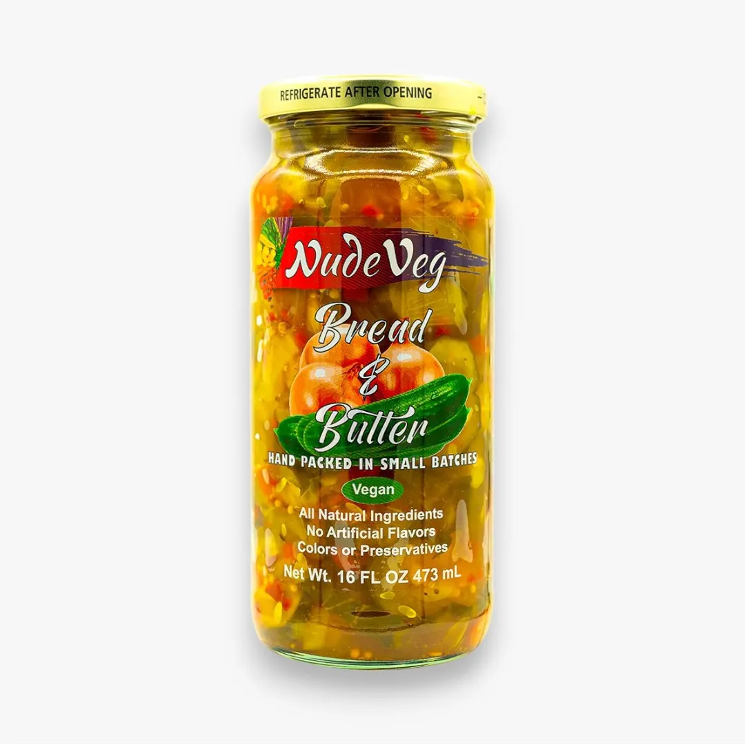 Handcrafted Bread and Butter (Sweet Pickles)