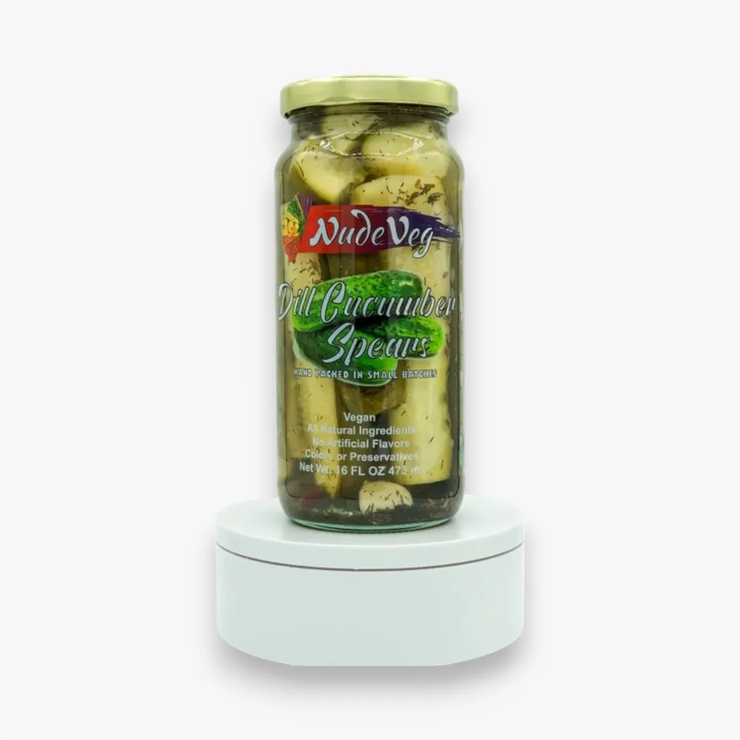 Handcrafted Spicy Dill Spears | Pickles | Pickled Vegetable