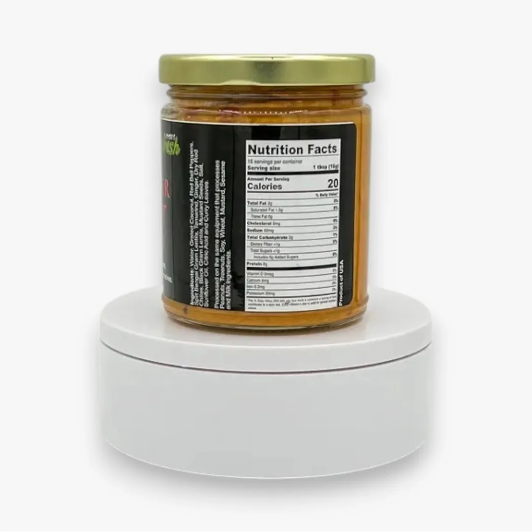 Red Pepper Coconut Chutney