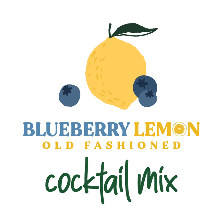 Blueberry Lemon Old Fashioned Mix- 250ml Bottle