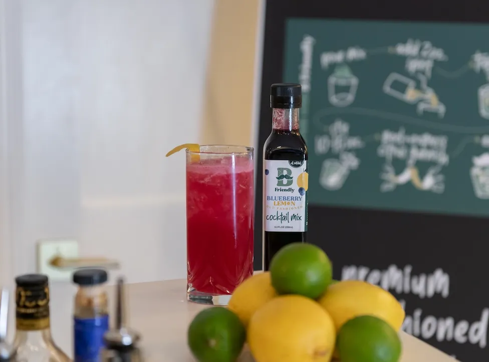 Blueberry Lemon Old Fashioned Mix- 250ml Bottle