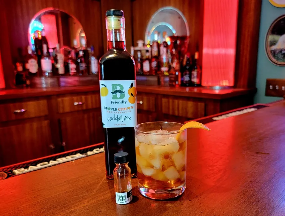Maple Citrus Old Fashioned Mix 250ml Bottle