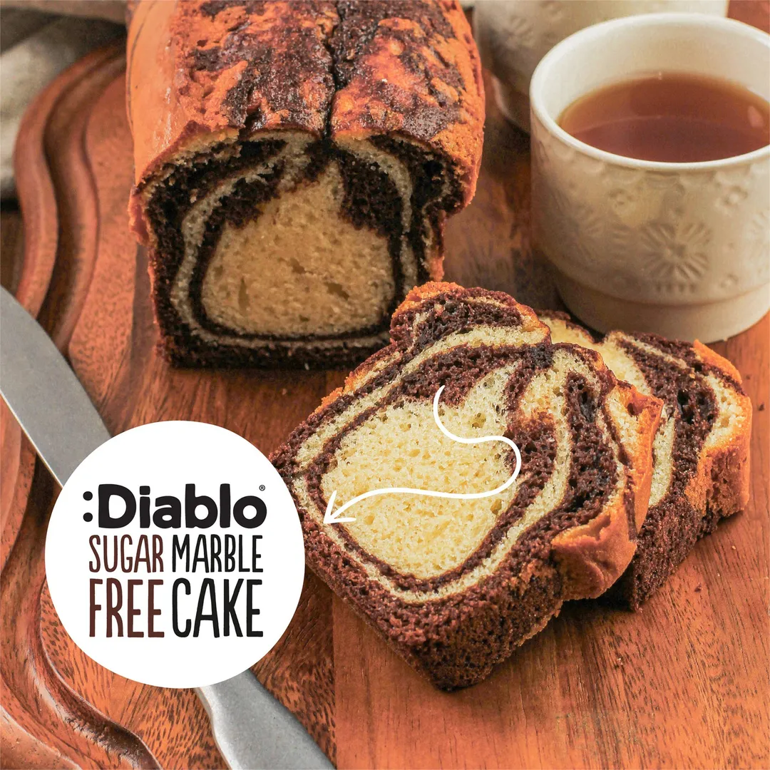 Sugar Free Marble Cake 400g – Sliceable Loaf