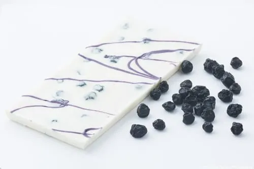 White Chocolate Blueberries & Cream Gourmet Bar