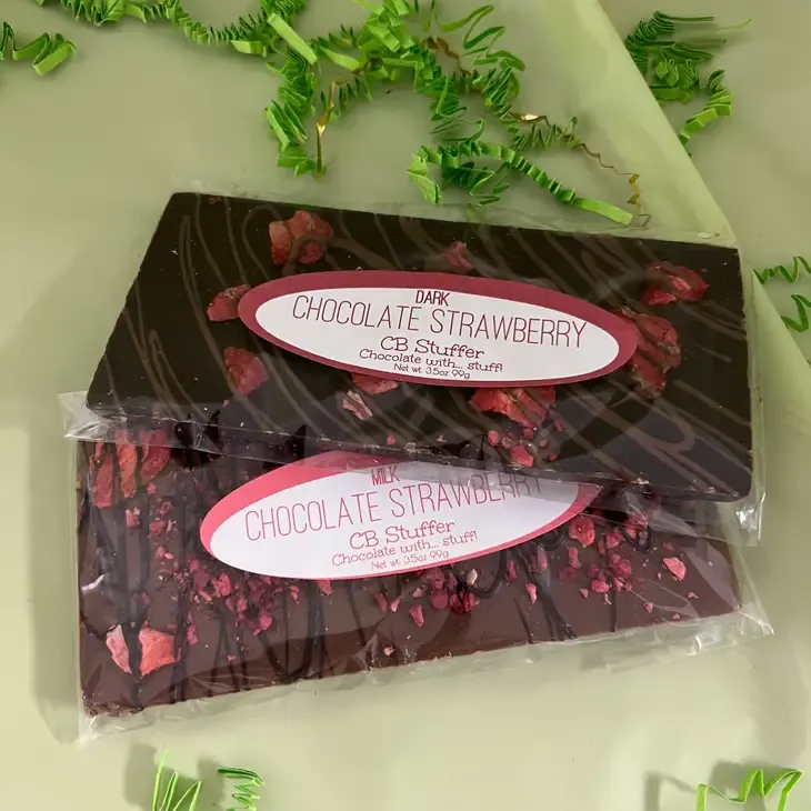 Milk Chocolate Strawberry Bar