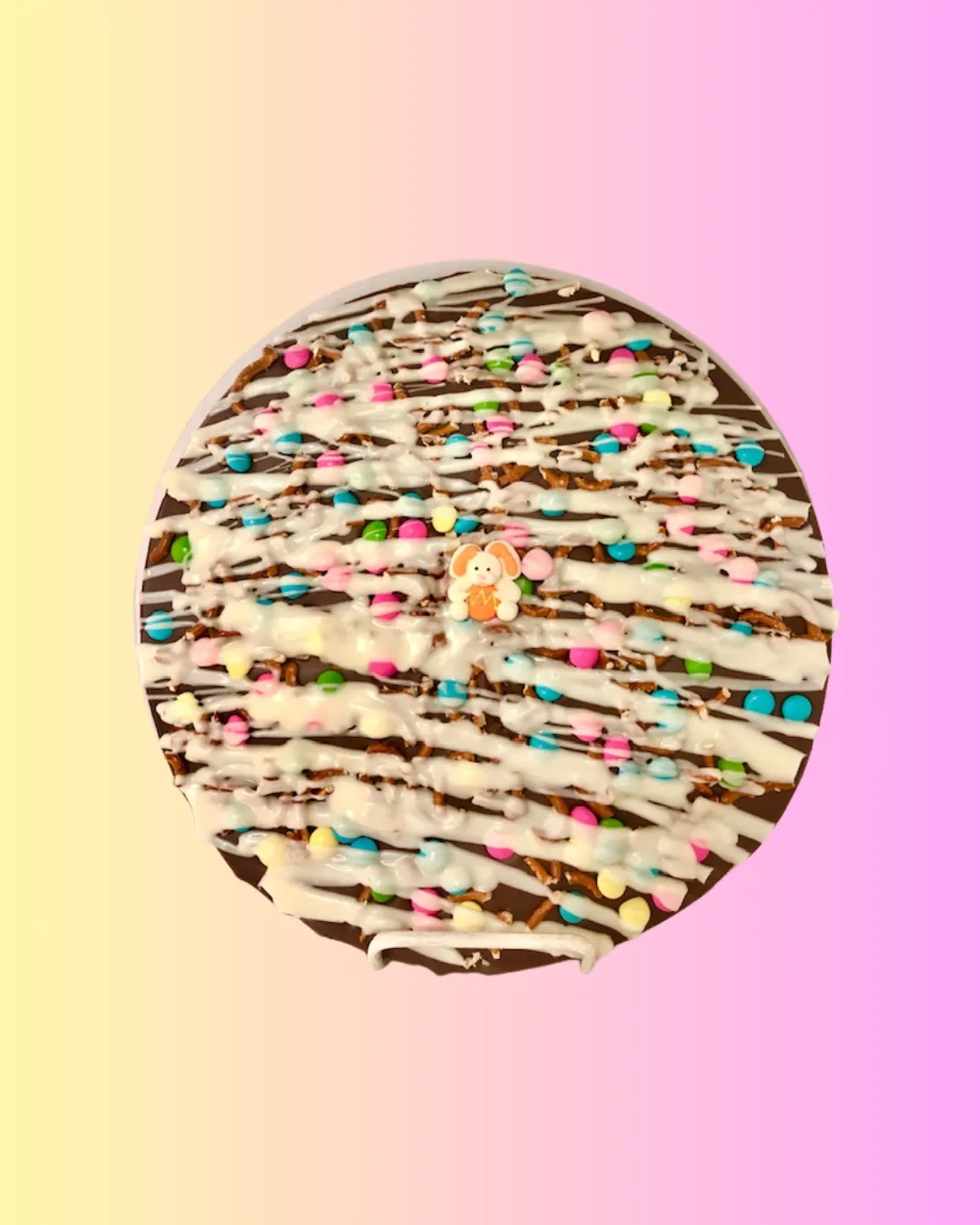 White Chocolate Easter Pizza