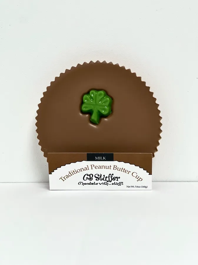 Milk Chocolate Shamrock Jumbo Peanut Butter Cup