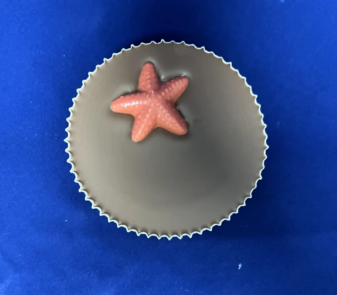 Summer Sea Decoration Milk Chocolate Peanut Butter Cup 