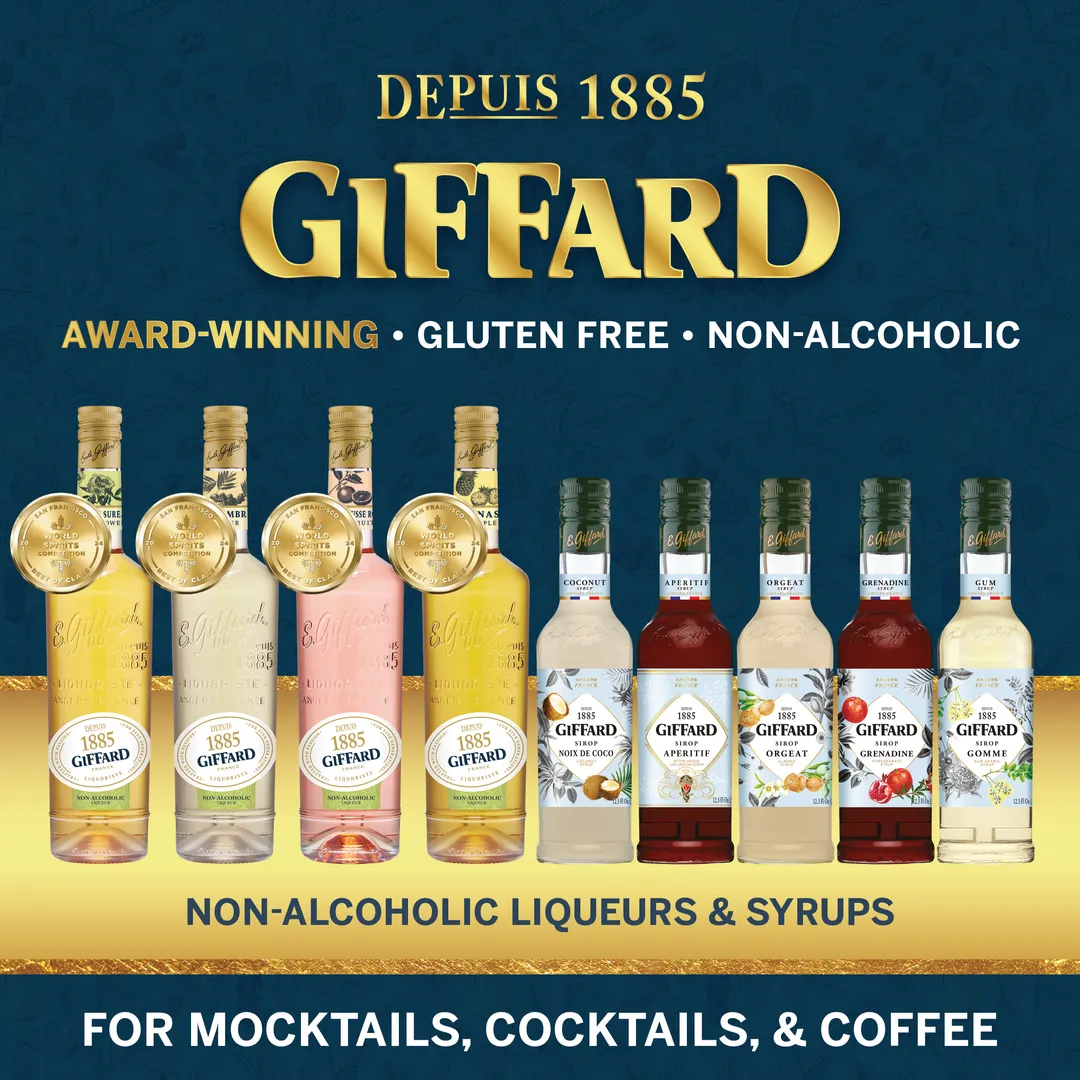Giffard Elderflower Non-Alcoholic Liqueur 6/700ml