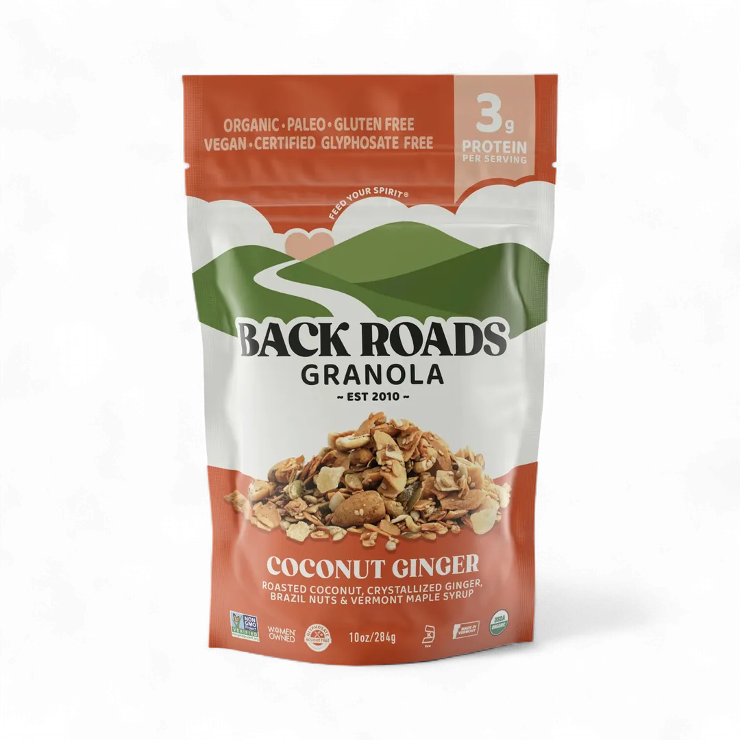 Paleo Coconut Ginger Granola
