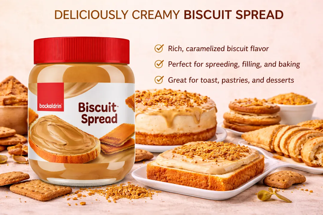 Biscuit Cream Spread - Biscuit Flavored Butter for Toast, Bagels, Pancakes & Baking - Smooth Creamy Texture with Sweet Biscuit Flavor - 14.1 oz Jar