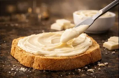 Premium White Chocolate Spread - Smooth Creamy Butter for Toast, Bagels, Pancakes, Waffles & Dessert Baking - Rich White Chocolate Flavor - 12.35 oz Jar