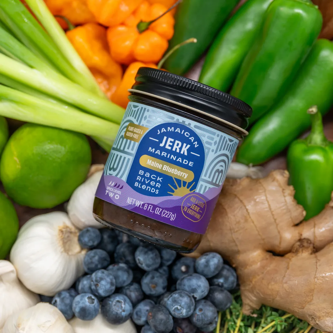 Back River Blends Jamaican Jerk Marinade - Maine Blueberry