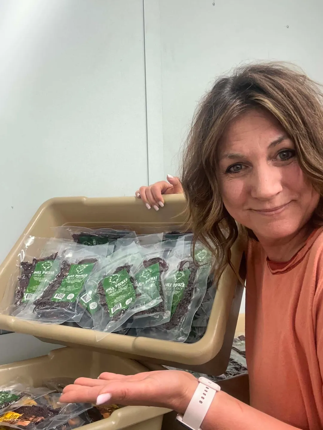 Dill Pickle Beef Jerky | Tangy Sliced Jerky | 3oz Package