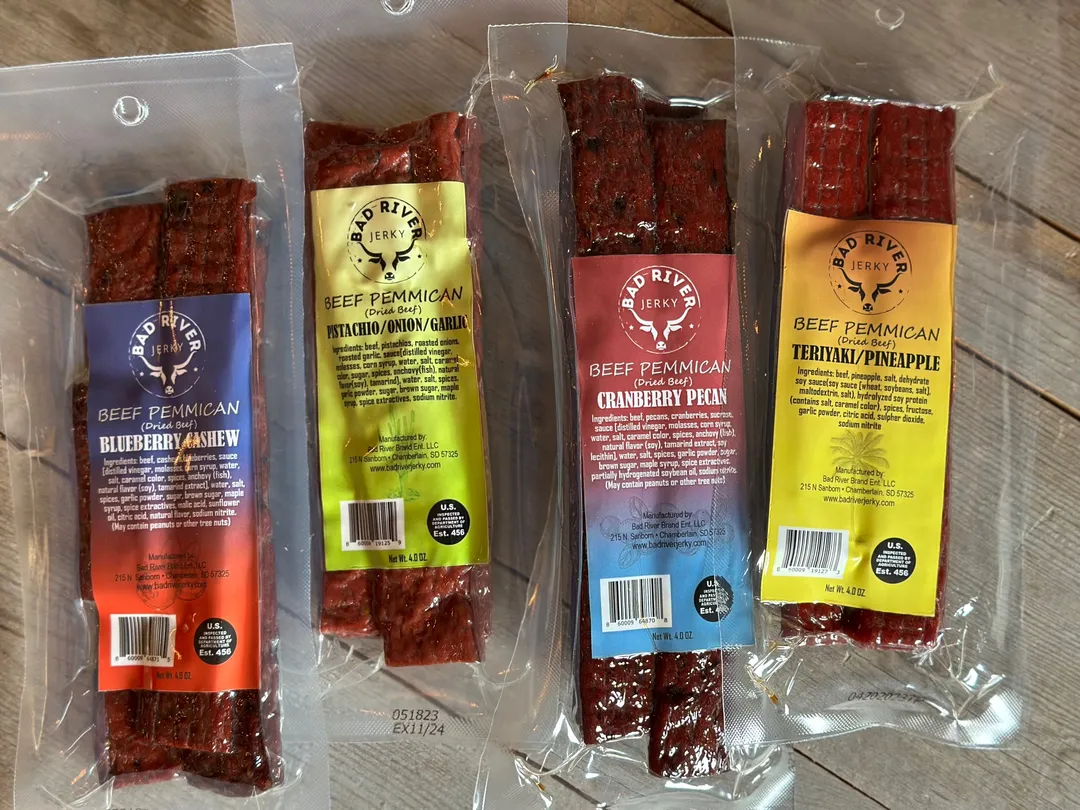 Apricot Almond Beef Pemmican Jerky | Hand Crafted | 4 oz Packages