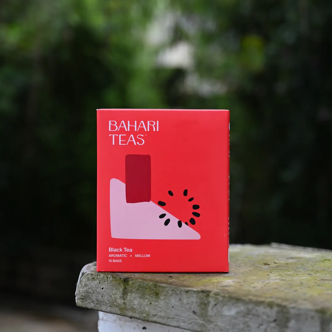 Bahari Teas Kenyan Black Tea - Delicious African Tea Hot or Cold (15 Tea Bags)