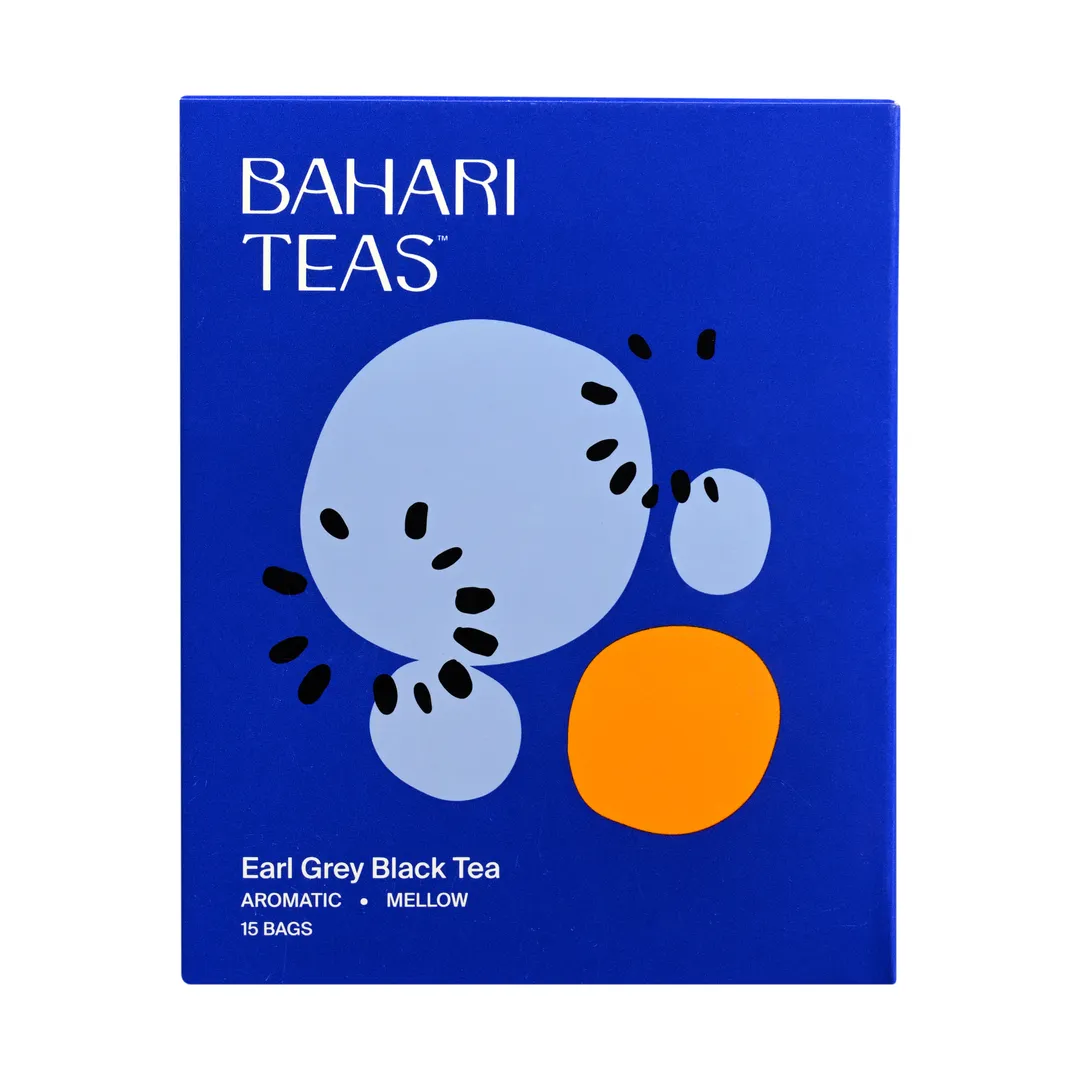 Bahari Teas Kenyan Grown Earl Grey Black Tea (15 Tea Bags)