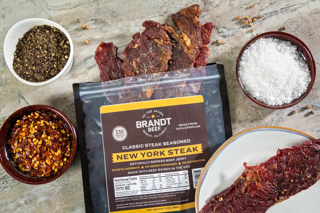 Brandt Beef Jerky - 3oz New York Steak (Classic Seasoning)