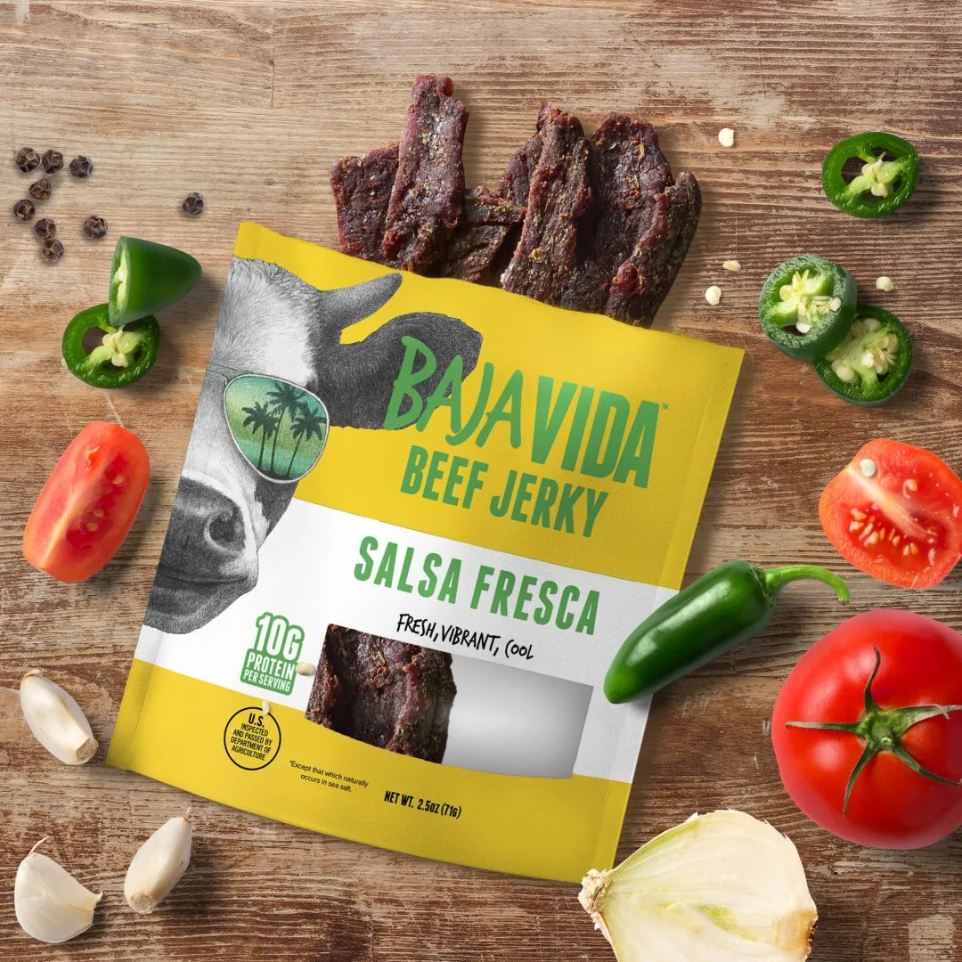 Baja Vida Beef Jerky - 1oz Salsa Fresca
