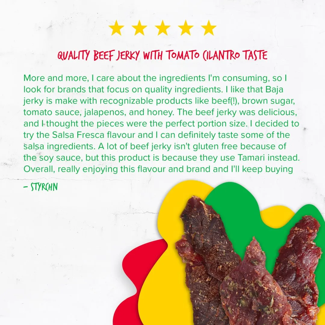 Baja Vida Beef Jerky - 1oz Salsa Fresca
