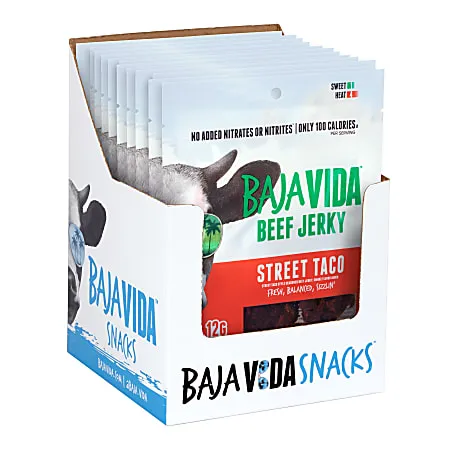 Baja Vida Beef Jerky - 1oz Street Taco