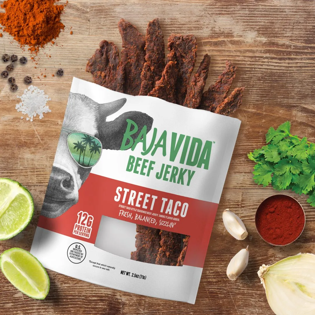 Baja Vida Beef Jerky - 1oz Street Taco