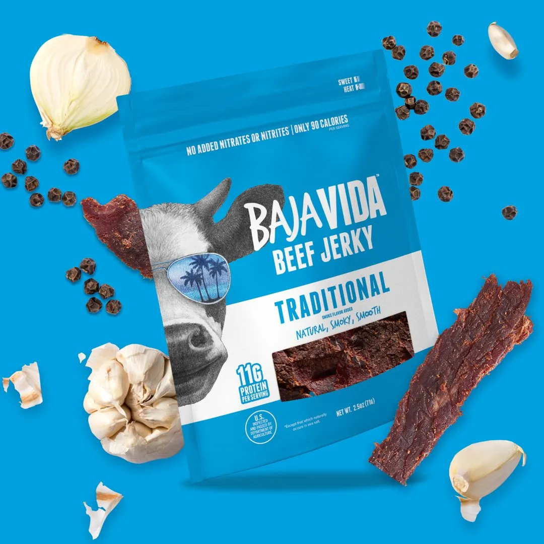 Baja Vida Beef Jerky - 1oz Traditional