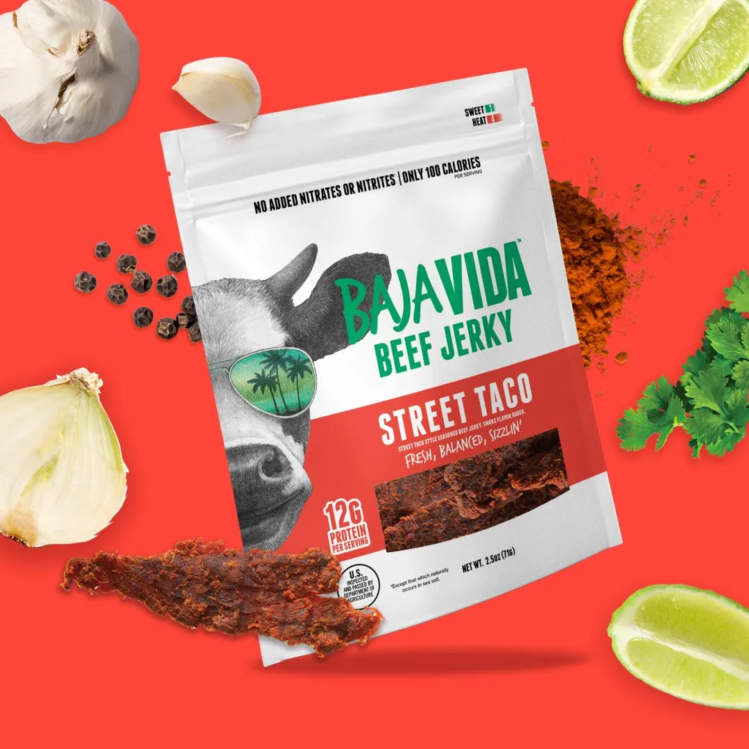Baja Vida Beef Jerky - 2.5oz Street Taco