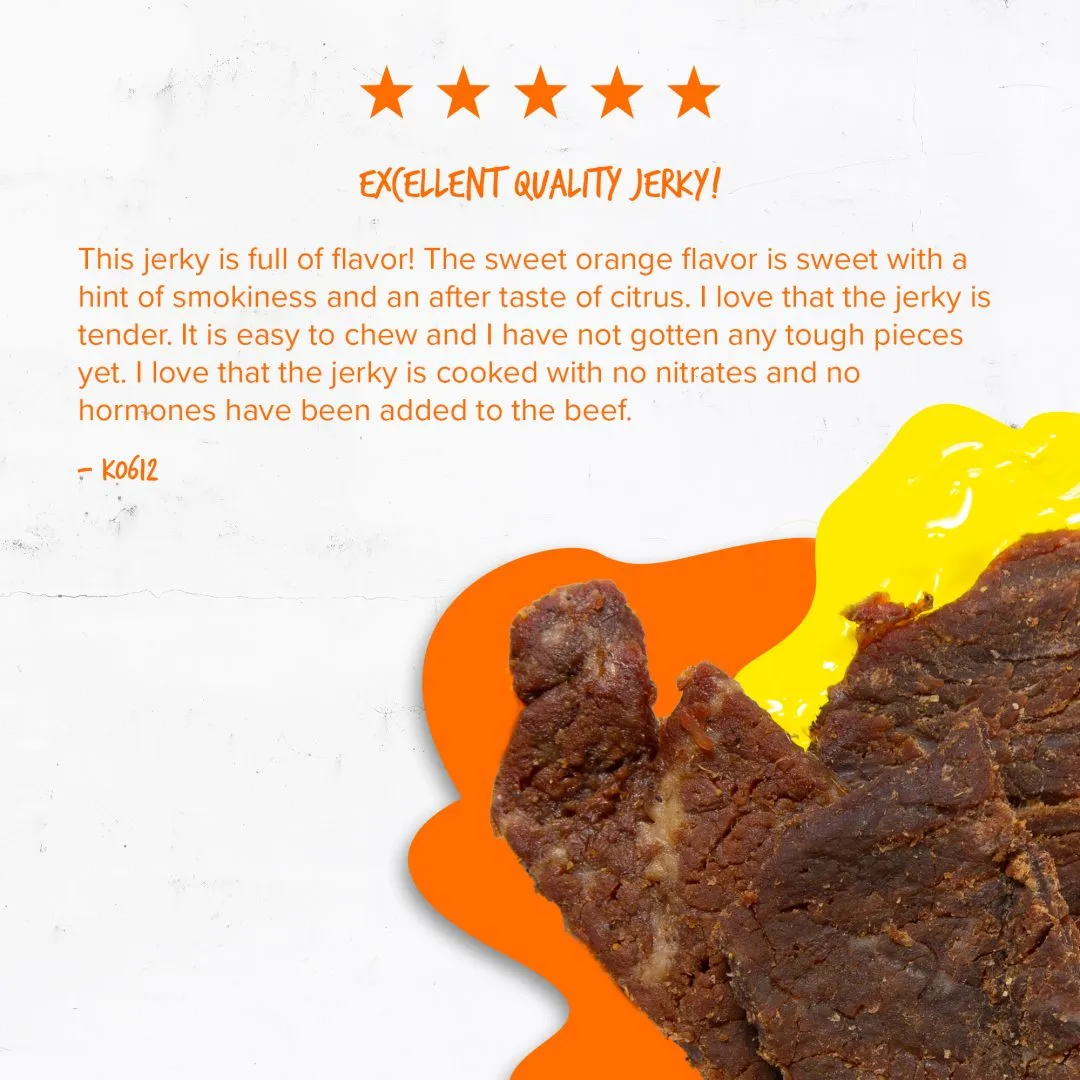 Baja Vida Beef Jerky - 2.5oz Sweet Orange