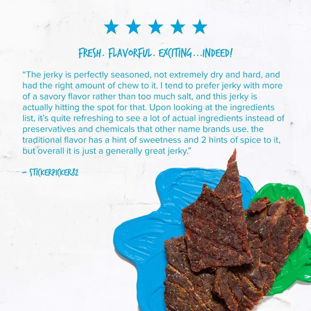 Baja Vida Beef Jerky - 2.5oz Traditional