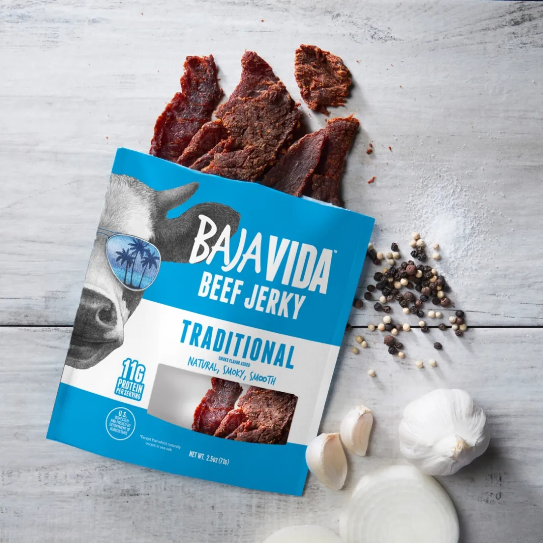Baja Vida Beef Jerky - 2.5oz Traditional