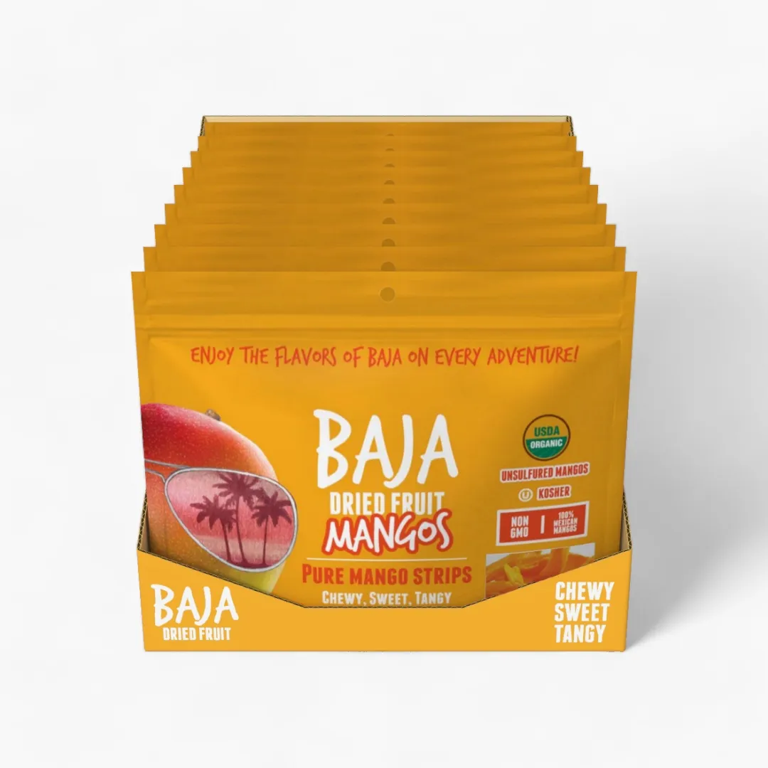 Baja Vida Dried Mangos - 3oz