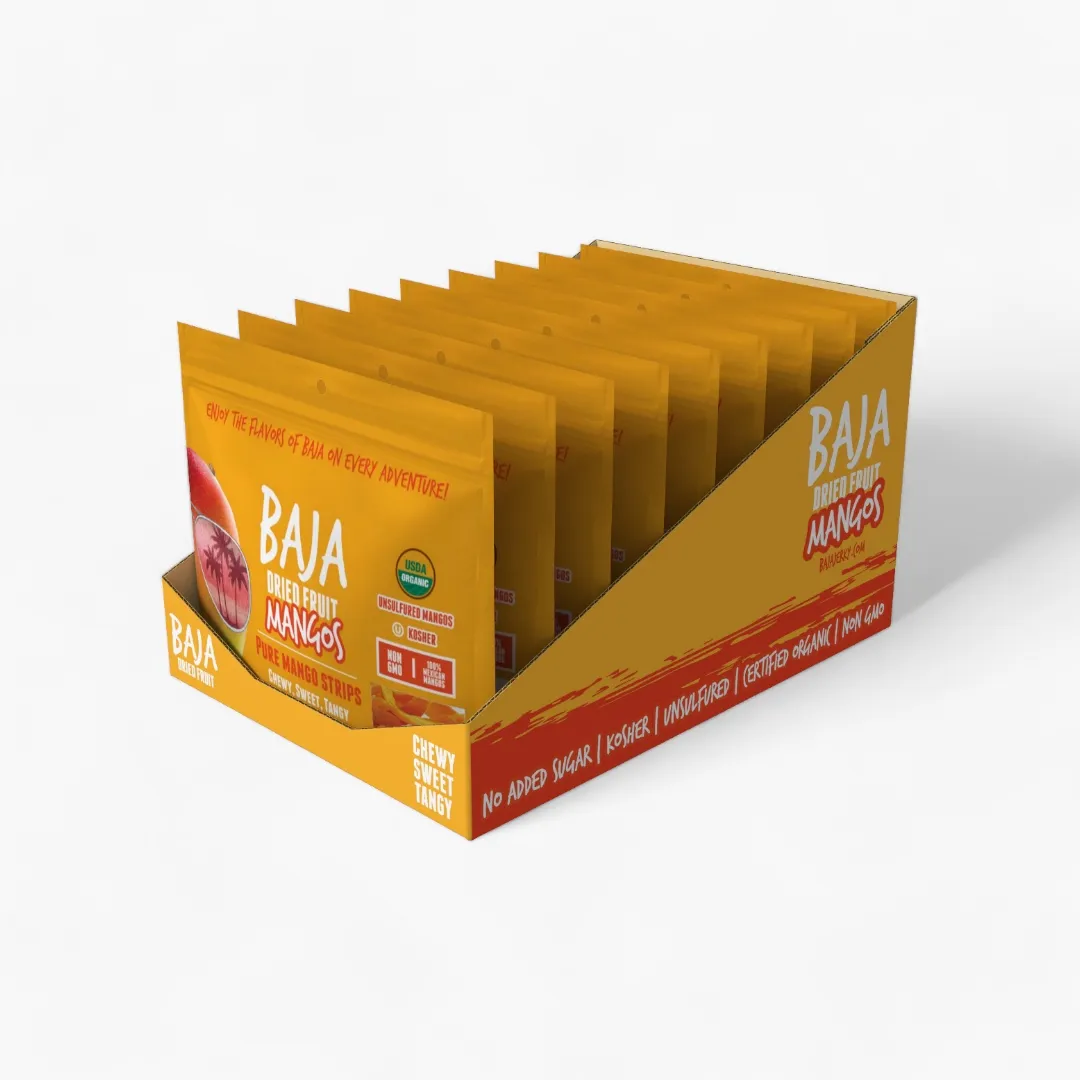 Baja Vida Dried Mangos - 3oz