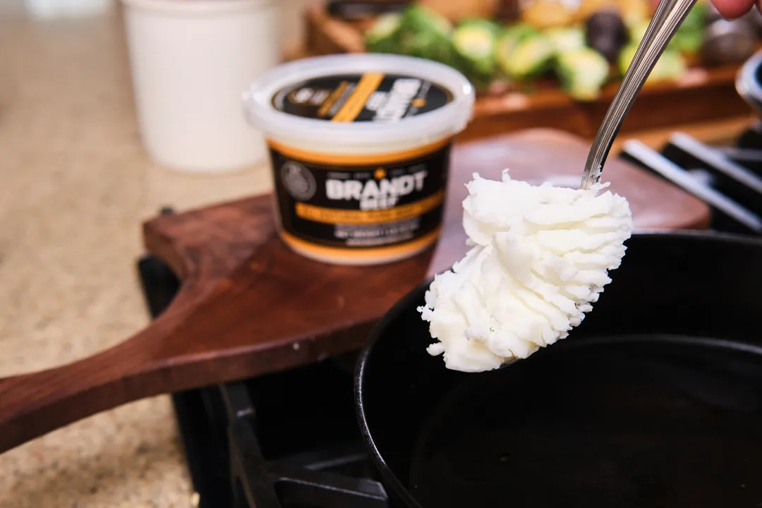Brandt Beef Tallow - 16oz Tub - 100% Pure Beef Tallow for Cooking