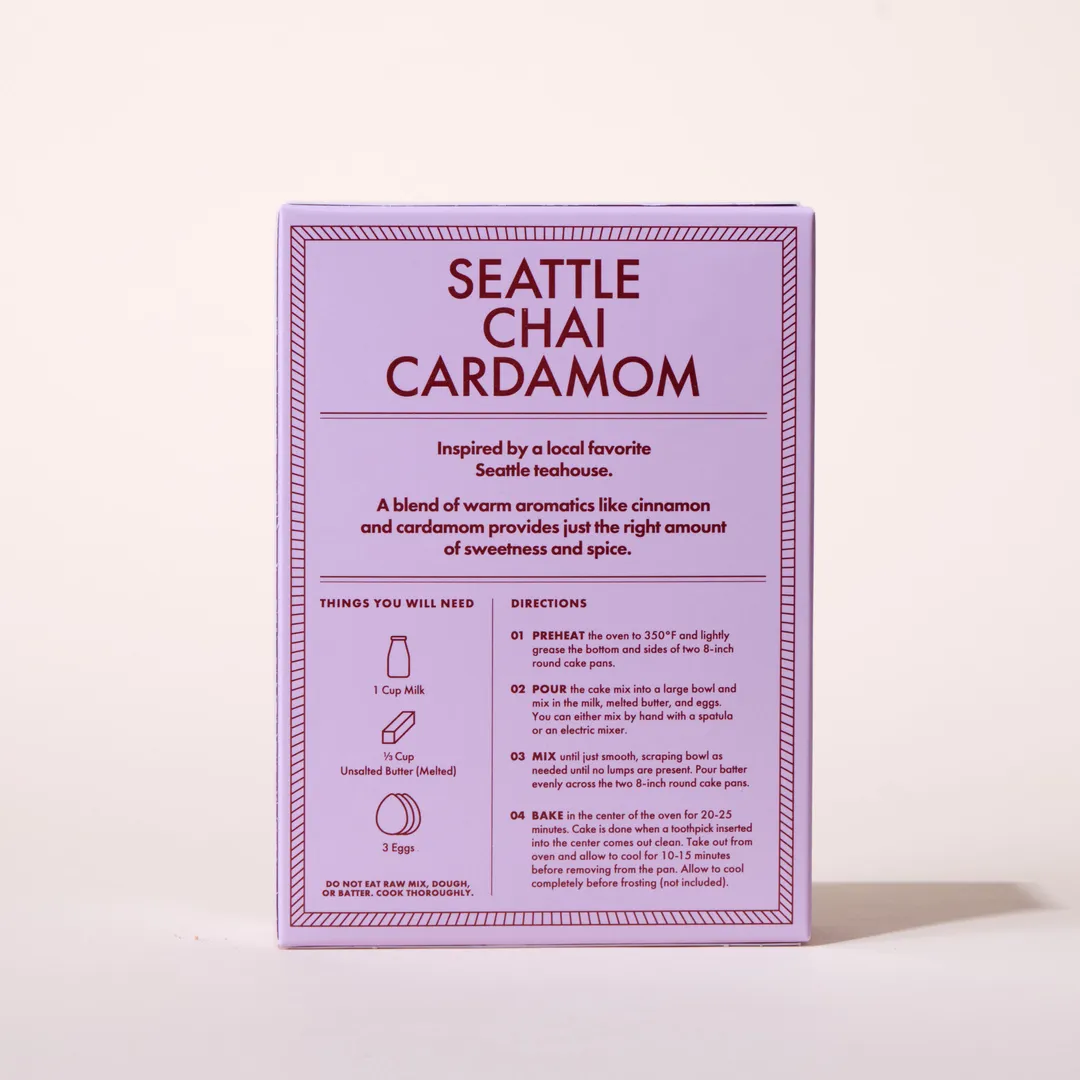 Seattle Chai Cardamom Cake Mix